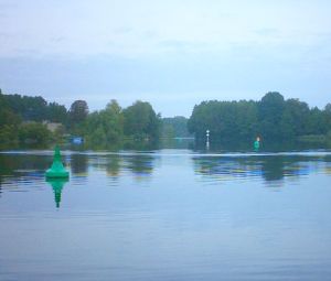 Große Moddersee Fahrrinne