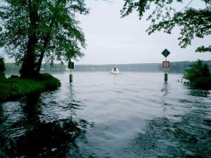 Ausfahrt zum Hölzernen See